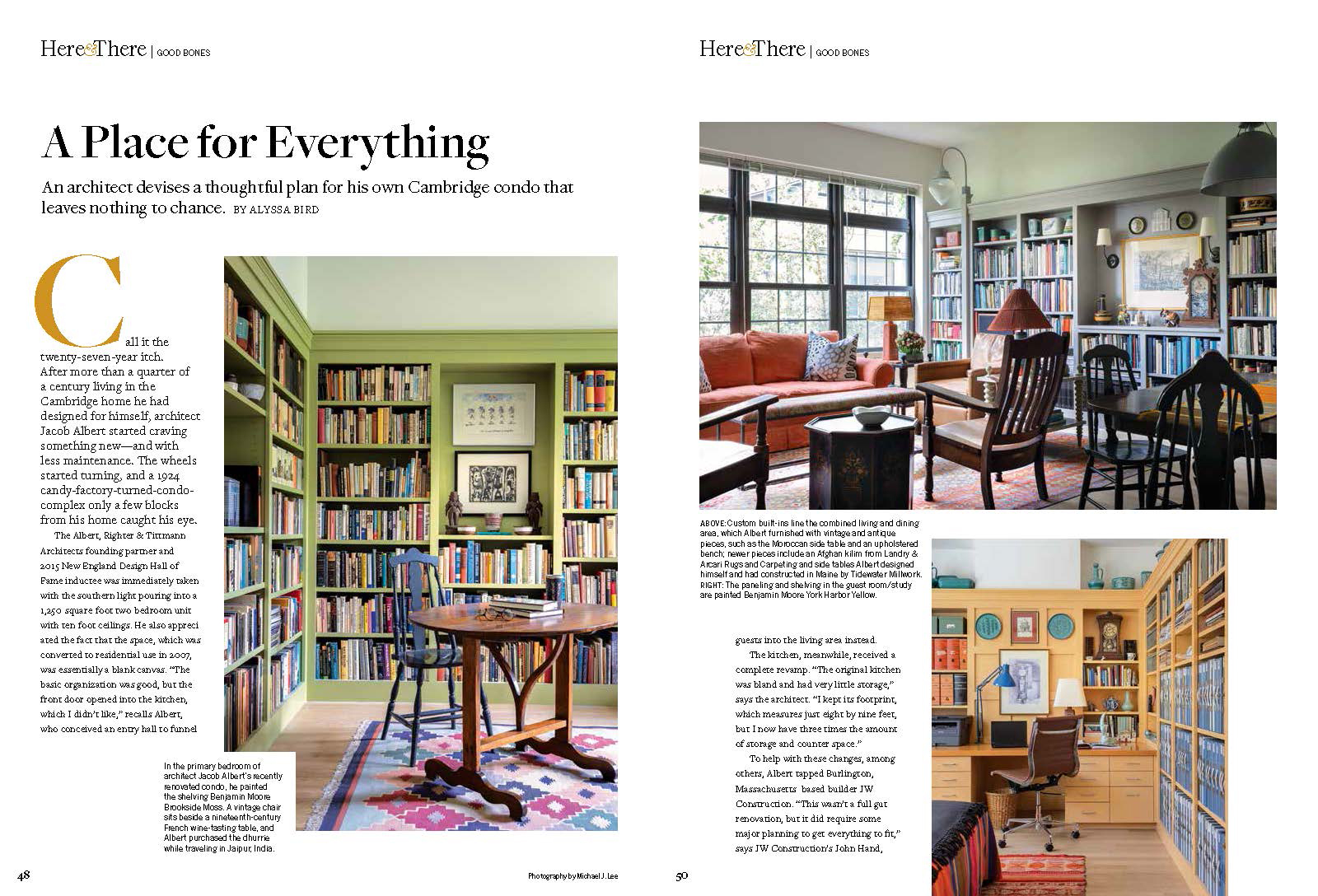 New England Home Cambridge Apartment • ART Architects